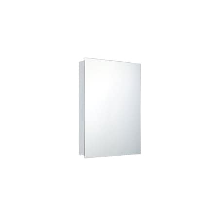 14"" x 20"" Deluxe Surface Mounted Polished Edge Medicine Cabinet