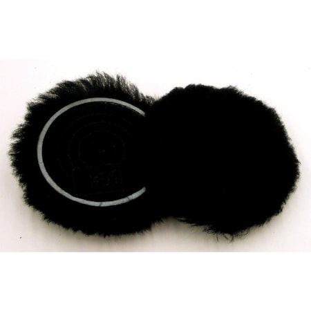 Buffing Pad, Black, 5-1/4"