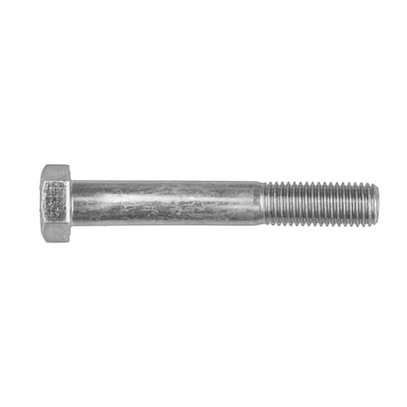 Grade 5, 3/4"-10 Hex Head Cap Screw, Zinc Plated Steel, 5 in L
