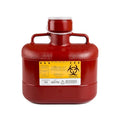 Sharps Container, 6.2 qt., Bottle, Red, PK12