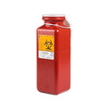 Sharps Container, 1.7 qt., Bottle, Red, PK20