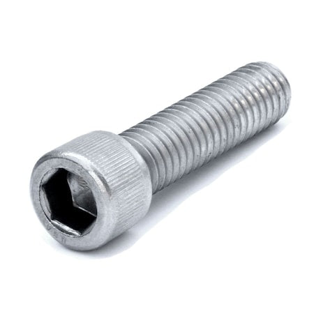 M3 Socket Head Cap Screw, Plain 18-8 Stainless Steel, 6 mm Length, 5 PK