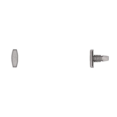 Blk Nyln Weatherstrip Ret 4.5mm Hole Size 12mm Stem PK50