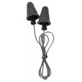 E-A-R Skull Screws, Reusable Corded Earplugs, Cone Shape, Silver, 32 dB NRR, Med, 120PK