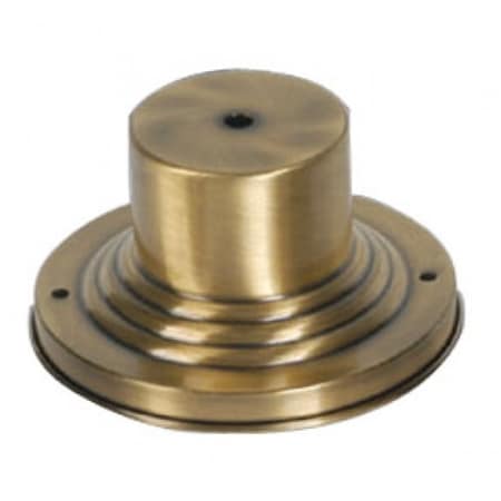 Antique Brass Outdoor Pier Mount Adaptor