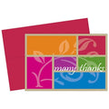 Thank You Card and Envelopes, Colo, PK24