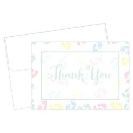 Thank You Card and Envelopes, Baby, PK24
