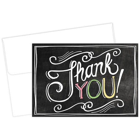 Thank You Card and Envelopes, Chal, PK24