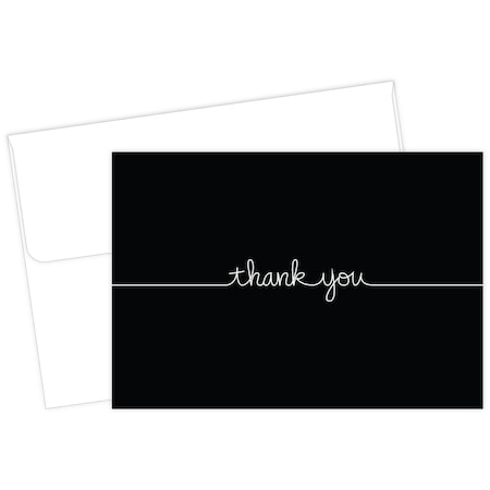 Note Card and Envelopes, Thank You, PK50
