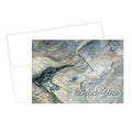 Thank You Card and Envelopes, Marb, PK50