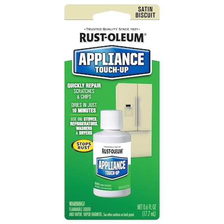 Appliance Touch Up Paint, Biscuit, 0.6 oz.