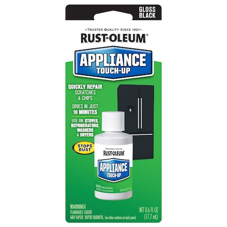Appliance Touch Up Paint, Black, 0.6 oz.