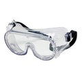 Safety Goggles, Clear Lens, Anti-Fog, Indirect Vent, PVC Frame, Rubber Strap, 22 Series, 36 PK