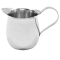 Economy Bell Creamer, SS, Mirror, 12 OZ