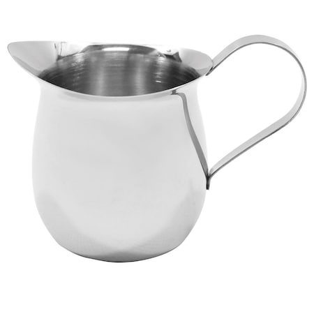 Economy Bell Creamer, SS, Mirror, 12 OZ