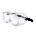 Safety Goggles, Clear Lens, Anti-Fog & Anti-Scratch, Non-Vented, Elastic Strap, 552 Softsides Series