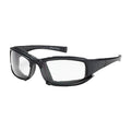 Cefiro, Safety Glasses, Anti-Fog & Anti-Scratch, Clear Lens, Black Frame, Full-Frame, 1 PR