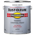 Traffic Zone Marking Paint, 1 gal, White, Water -Based
