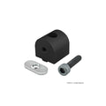 Black 25 S 90 Degree Pivot Nub