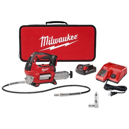 Cordless Speed Grease, 18volt, Gun Grease Coup