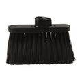 Light Industrial Broom Head, 4", Blk, PK12