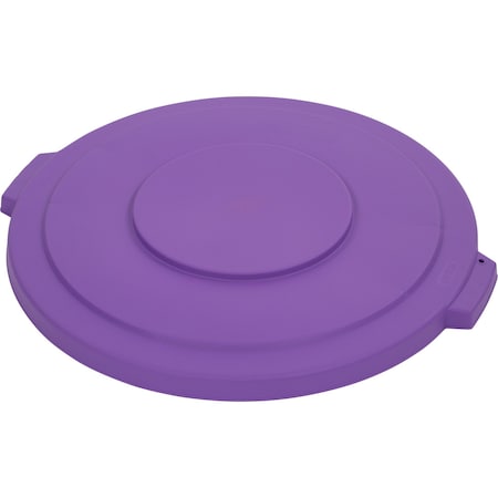 32 Gal Trash Can Lid, Purple