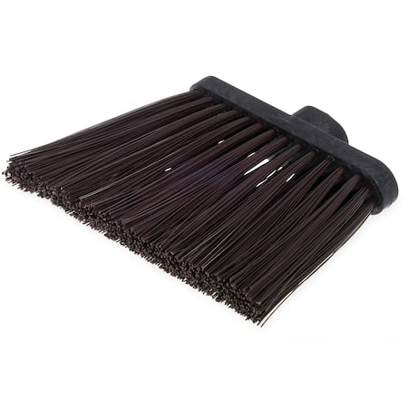 Hvy-Duty Angle Broom Head, 12", Brn, PK12