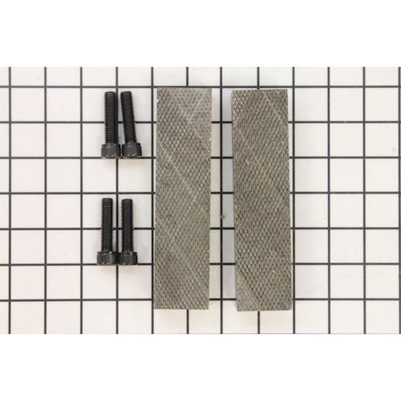 Replace.JawInserts, Steel, Incl.4Screws, PR