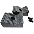 Replace.Pipe Jaws, Steel, Incl. Screws, PK2