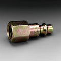 Plug, 1/4"" Body Size, 1/4"" FPT, Quick Connect Air Coupling Material: Brass