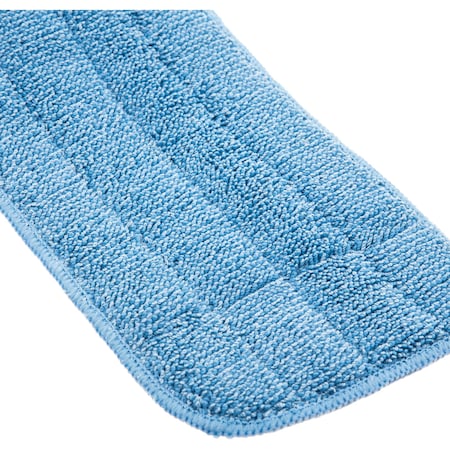 Wet Mop, Blue, Microfiber, PK12, 363322414