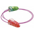 Sparkplugs Disposable Corded Earplugs, Foam, Bullet Shape, 33 dB NRR, 100PK