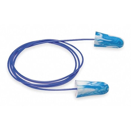 SparkPlugs Disposable Corded Ear Plugs, Metal Detectable, Bullet Shape, NRR 33 dB, M, 100PK