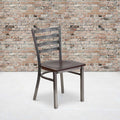 Clear Ladder Chair-Wal Seat, PK2