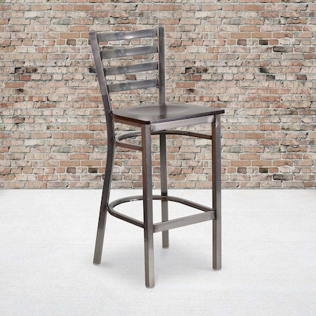 Clear Ladder Stool-Wal Seat, PK2
