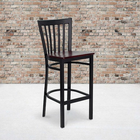 Black School Stool-Mah Seat, PK2
