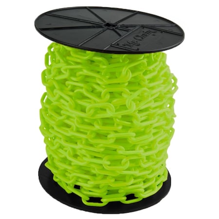 Safety Green Plastic Chain 1""(#4,25 mm