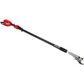Telescoping Pole Pruning Shears, Single Blade, 1-3/4 in Cut Cap, Steel 3 in L Blade, Plastic Handle