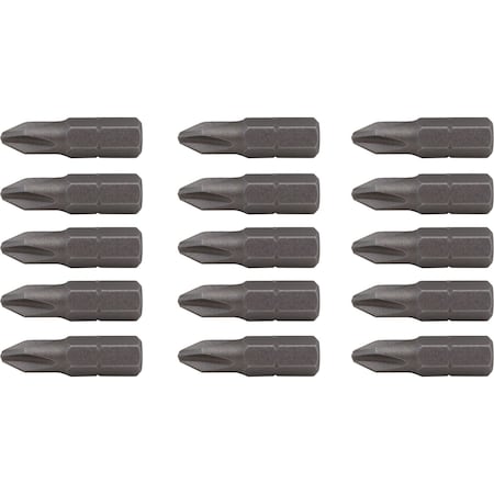 Phillips #2 Screwdriving Set 1", 15 piece
