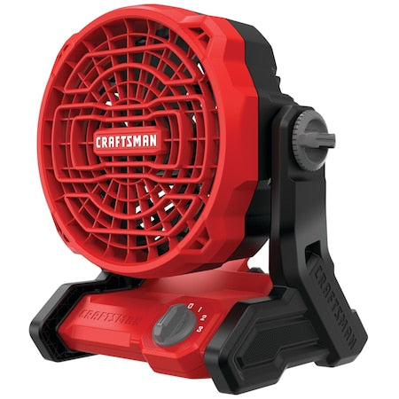 Jobsite Fan, 8" Dia, 20V DC, 650 cfm