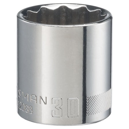 Sockets, 1/2" Drive 30mm 12 Point Shallo