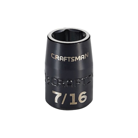 Sockets, 3/8" Drive 7/16" SAE Impact Sha