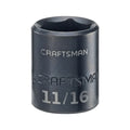 Sockets, 3/8" Drive 11/16" SAE Impact Sh