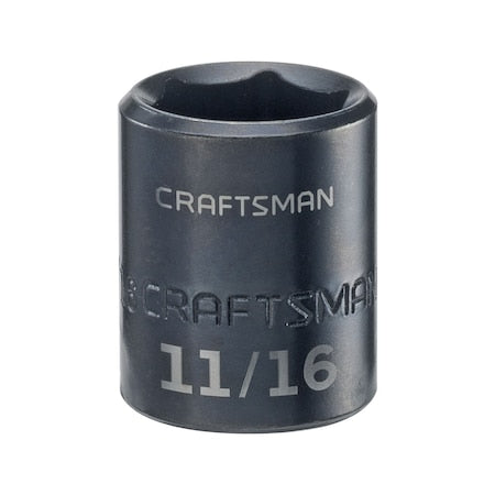 Sockets, 3/8" Drive 11/16" SAE Impact Sh