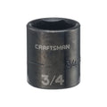 Sockets, 3/8" Drive 3/4" SAE Impact Shal