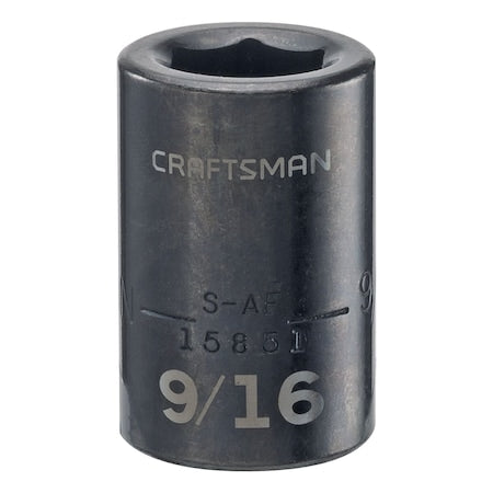 Sockets, 1/2" Drive 9/16" SAE Impact Sha