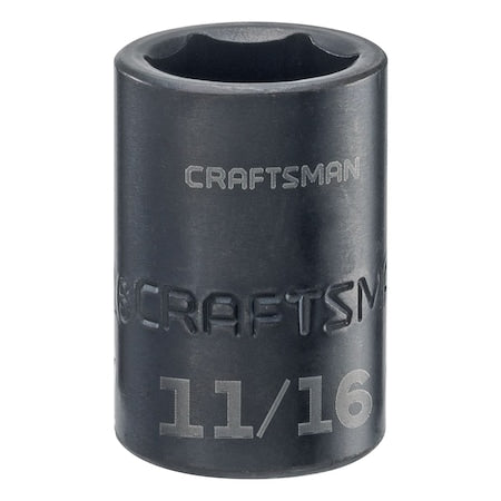 Sockets, 1/2" Drive 11/16" SAE Impact Sh