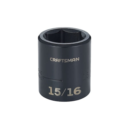 Sockets, 1/2" Drive 15/16" SAE Impact Sh