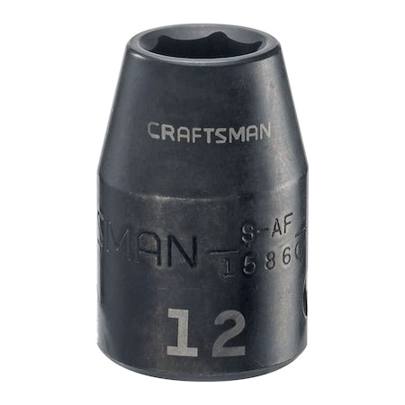 Sockets, 1/2" Drive 12mm Metric Impact S