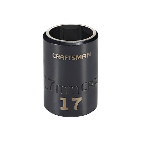 Sockets, 1/2" Drive 17mm Metric Impact S